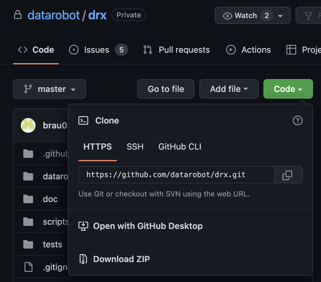 download source from github